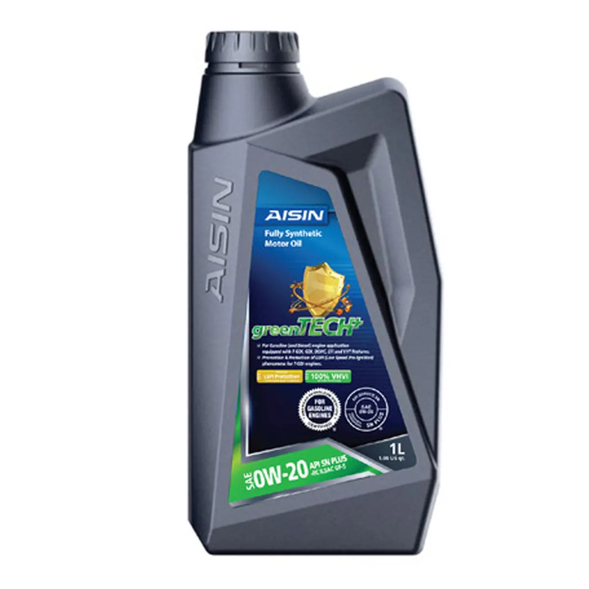 Aisin Engine Oil Fully Synthetic Gas/Diesel Sn / Cf 0W20 1 Liter 1