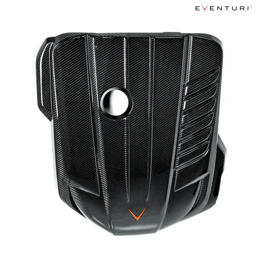 Eventuri Carbon Fiber Engine Cover For Toyota Mk5 Supra 1