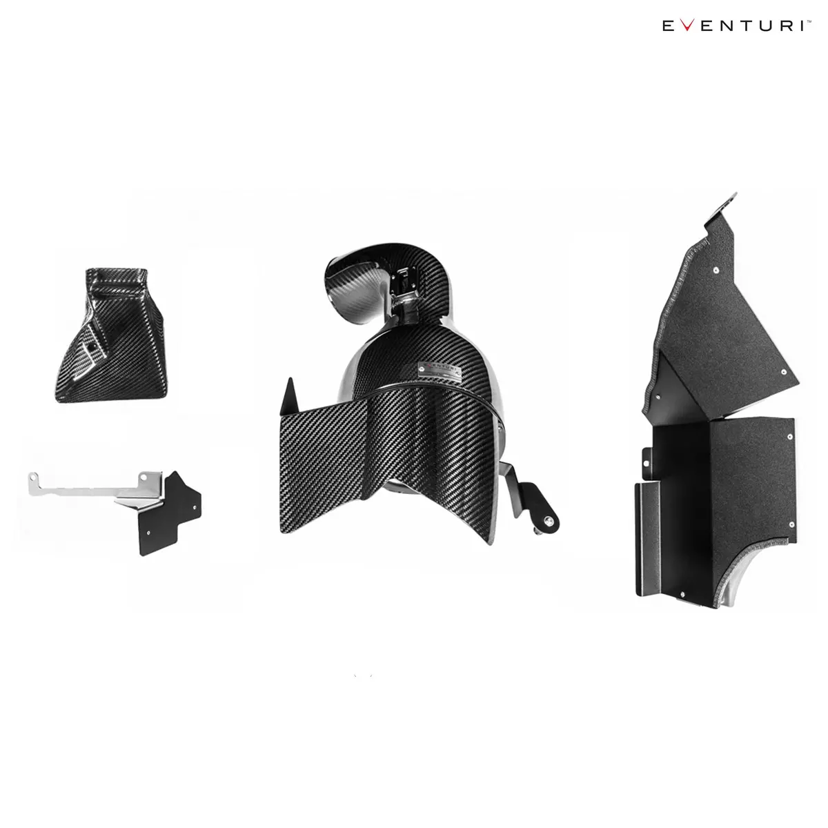 Eventuri Carbon Fiber Black Intake For Bmw B58 M140i, M240i, M340i 1