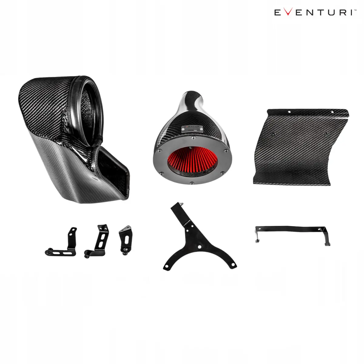 Eventuri Carbon Fiber Black Intake For Audi B9 S5/S4 1