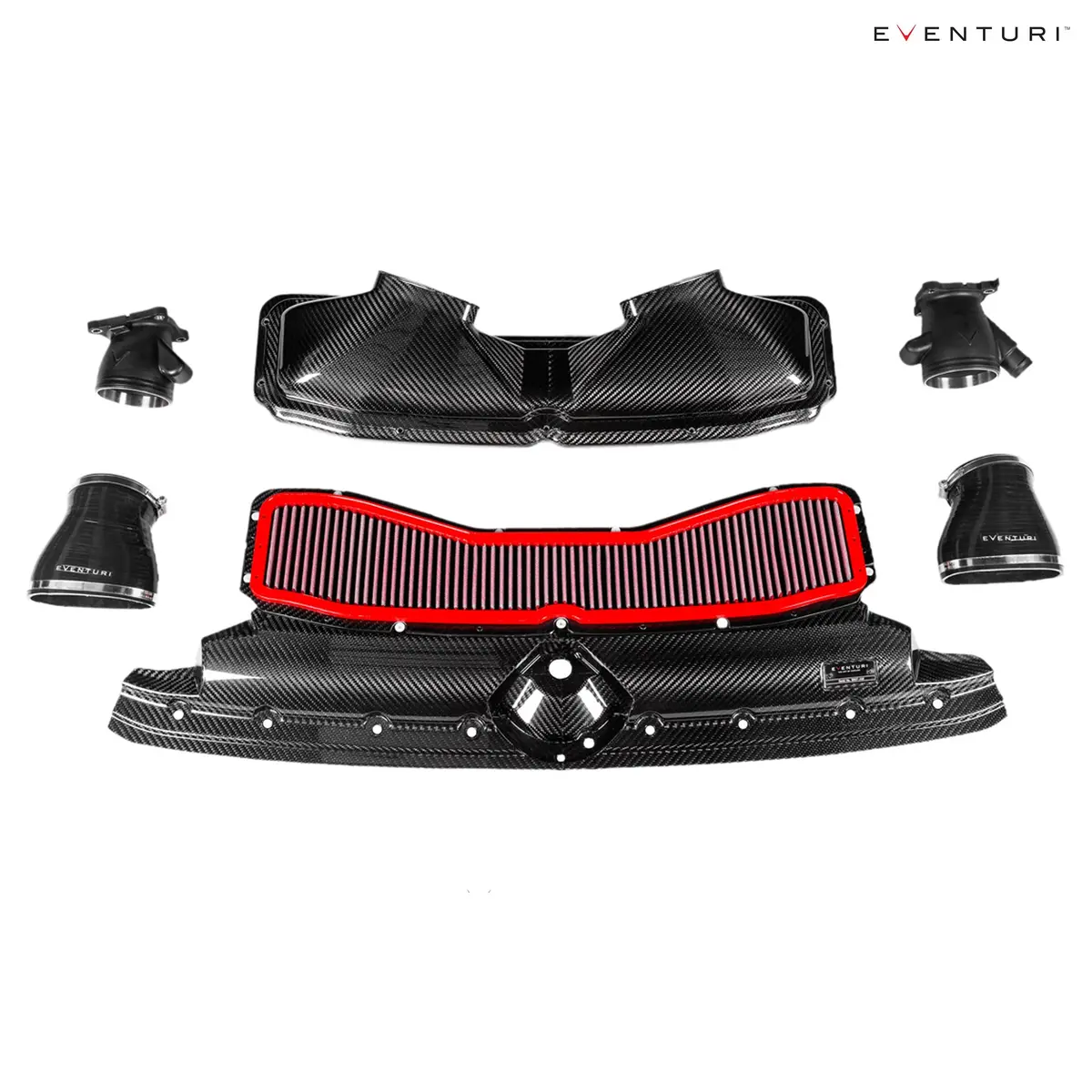 Eventuri Carbon Fiber Black Intake Matte For Audi C8 Rs6 Rs7 1