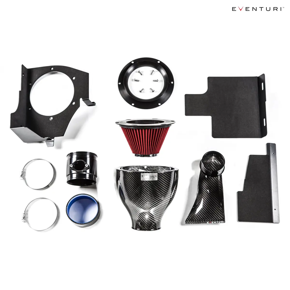 Eventuri Carbon Fiber Black Intake For Bmw E46 M3 1