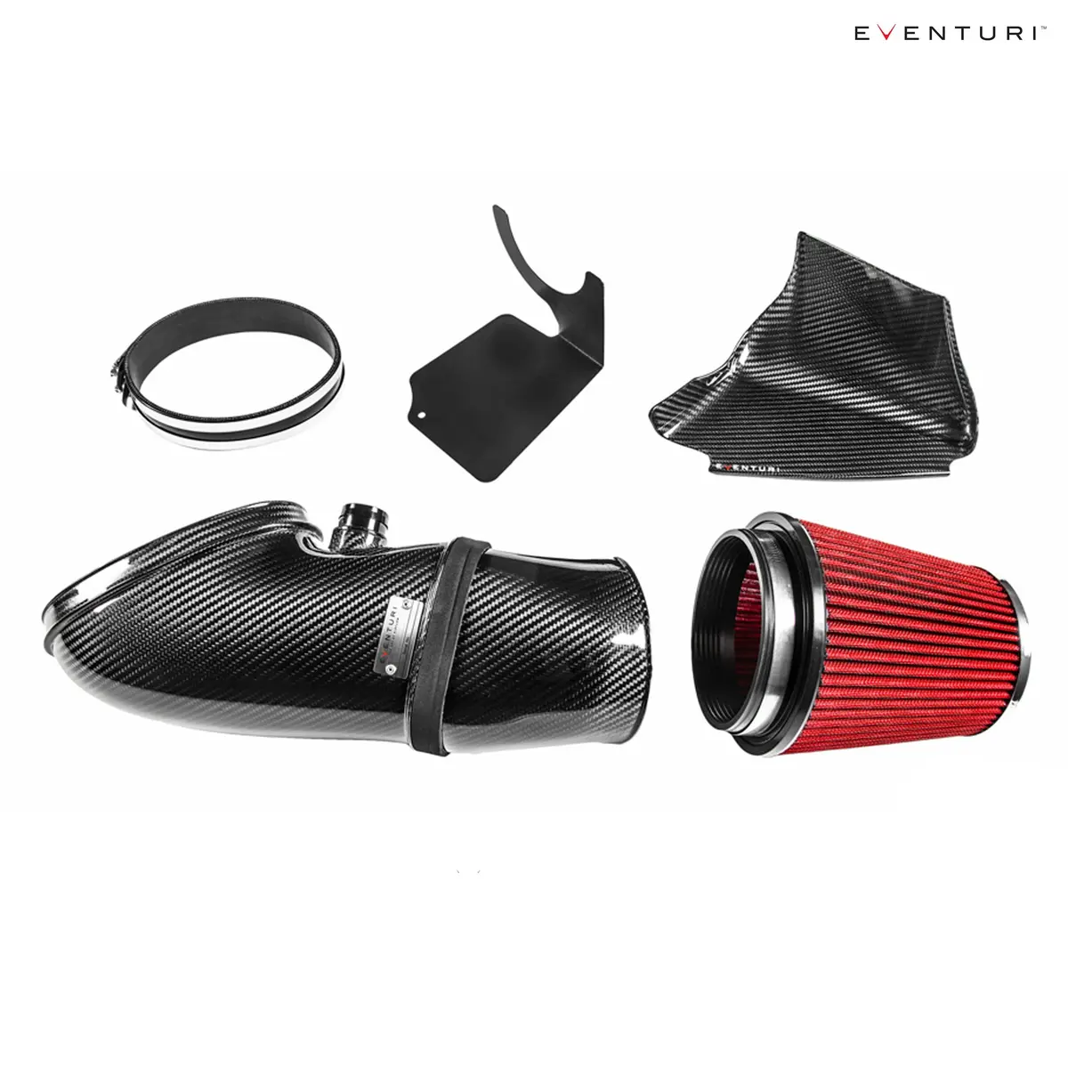 Eventuri Carbon Fiber Black Intake For Bmw E9x M3 1