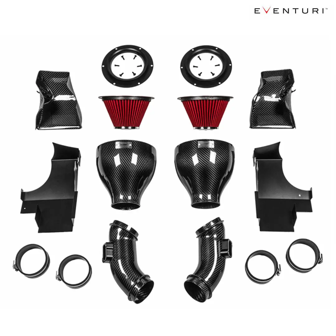 Eventuri Carbon Fiber Full Black Intake For Bmw F10 M5 1