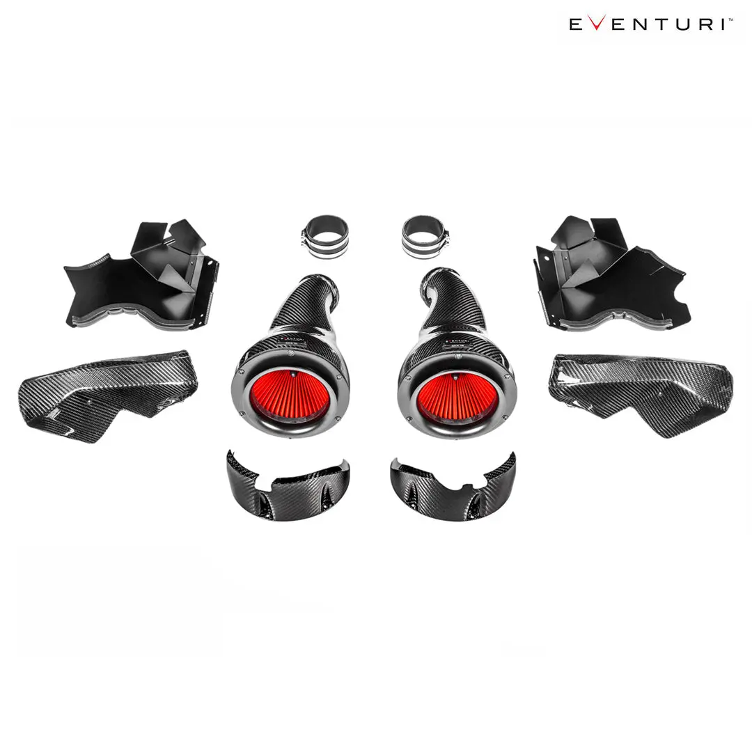 Eventuri Carbon Fiber Black Intake With Shrouds For Bmw F9x M5/M8 1