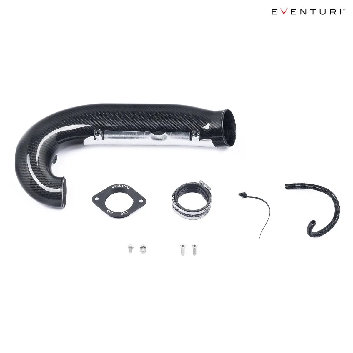 Eventuri Carbon Fiber Turbo Tube For Honda Civic Fl5 Type R, Integra Type S 2024 1