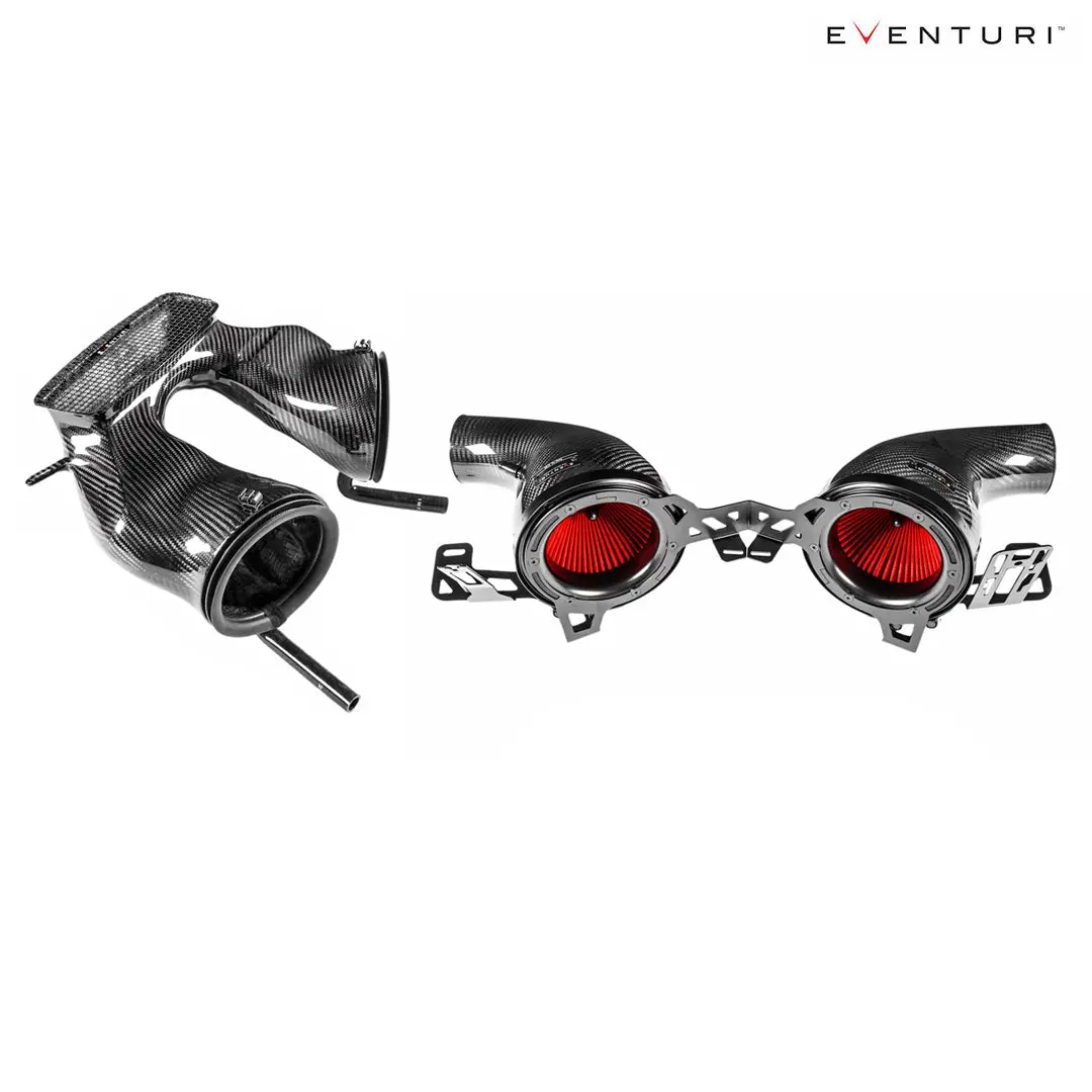 Eventuri Carbon Fiber Black Intake For Porsche 991 Turbo 1