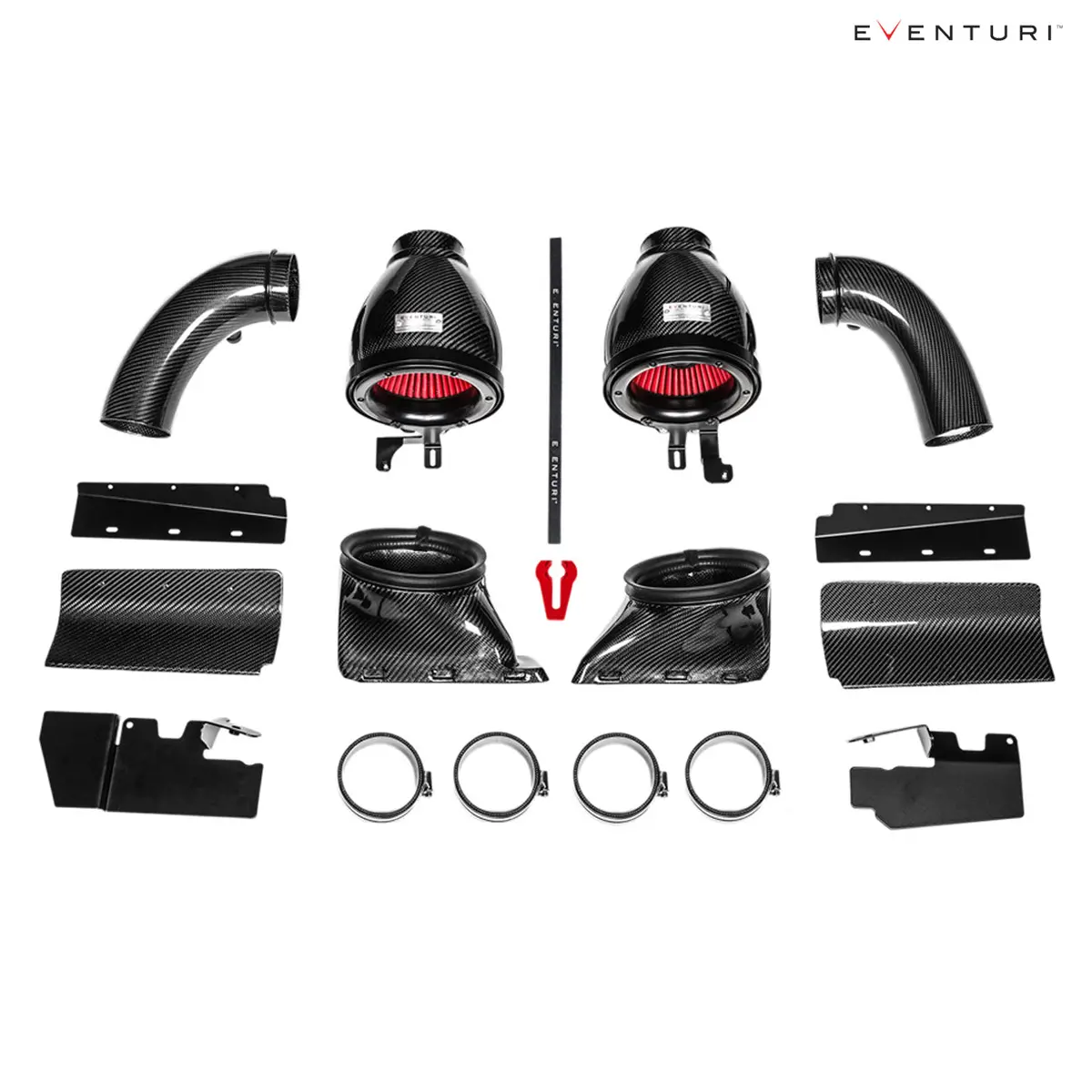 Eventuri Carbon Fiber Black Intake For Audi B8 Rs5/Rs4 1