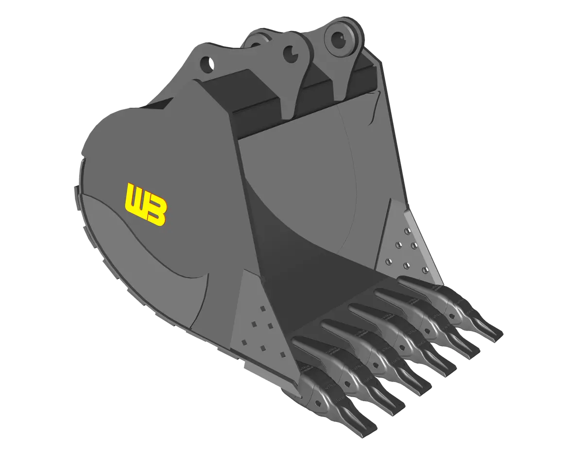 Werk-Brau Dirt Buckets For 24,000 - 32,500 Lbs. Excavators (12Mt) 2