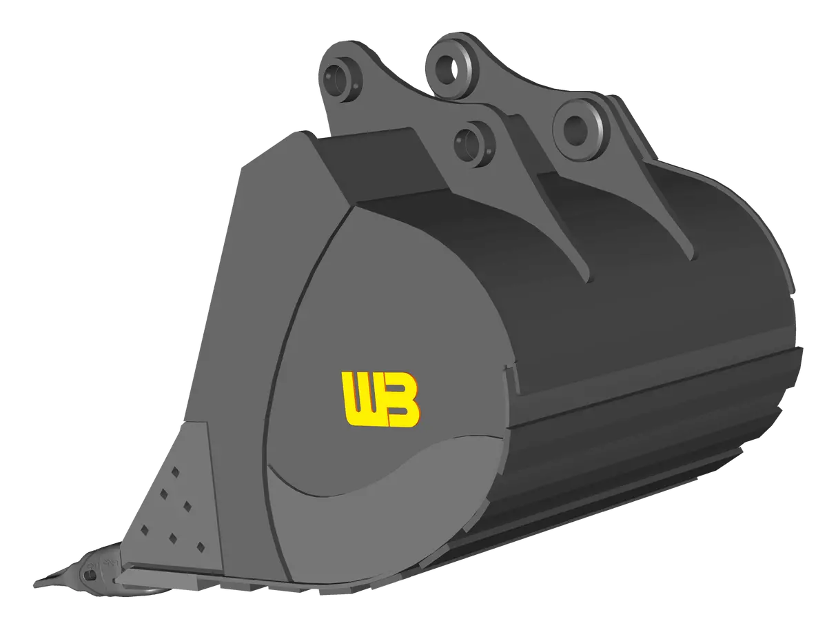 Werk-Brau Dirt Buckets For 24,000 - 32,500 Lbs. Excavators (12Mt) 3