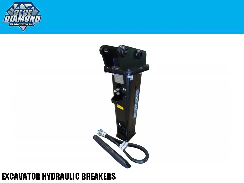 Blue Diamond Hydraulic Breaker For Compact Excavators 1