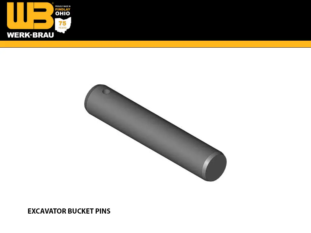 Werk-Brau Bucket Pins (Mini Excavator/ Backhoe) 1