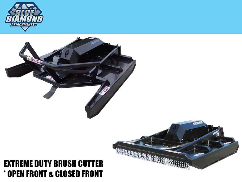 Blue Diamond Extreme Duty Series Brush Cutter For Skid Steer 1