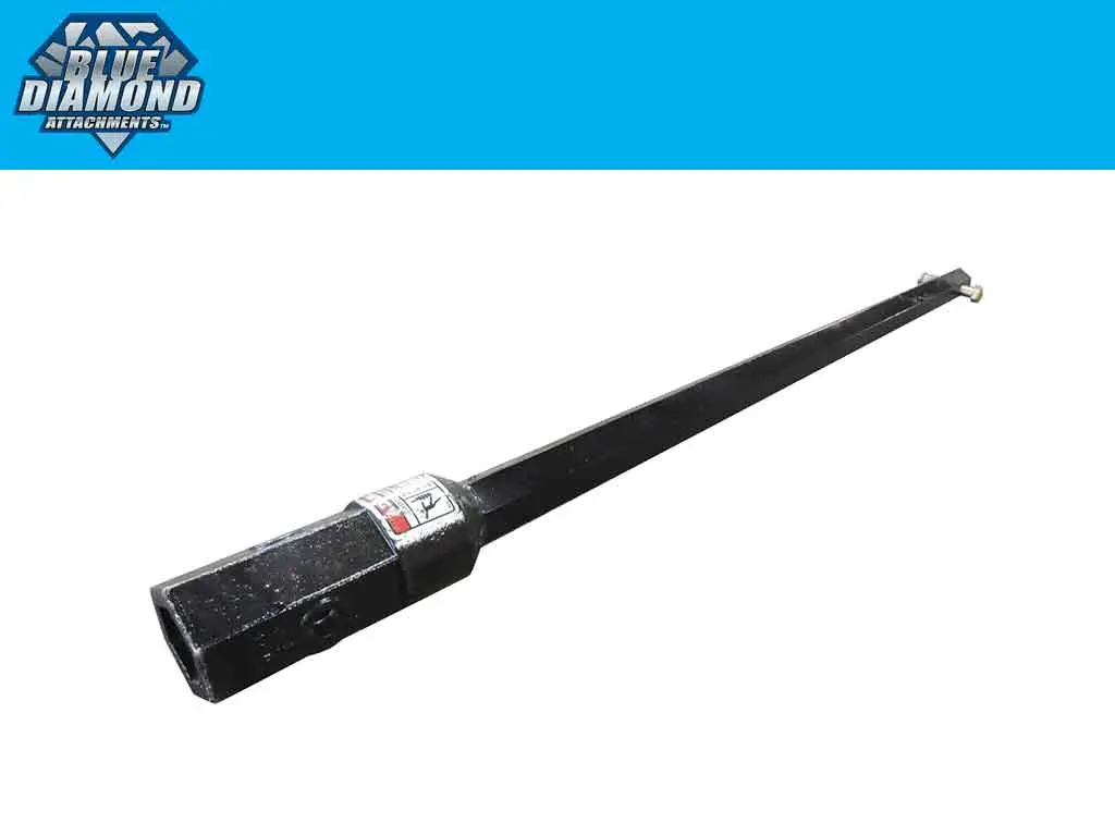 Blue Diamond Fixed Auger Bit Extensions, Hex Shaft 1