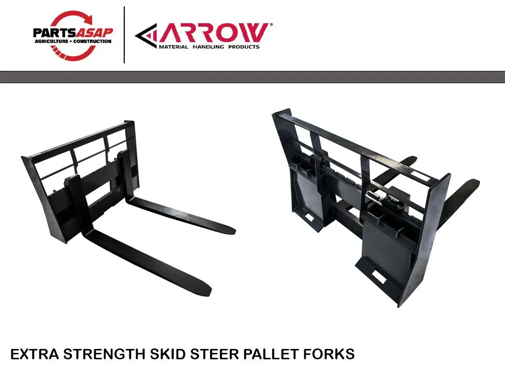 Parts Asap / Arrow Extra Strength Skid Steer Pallet Forks 1