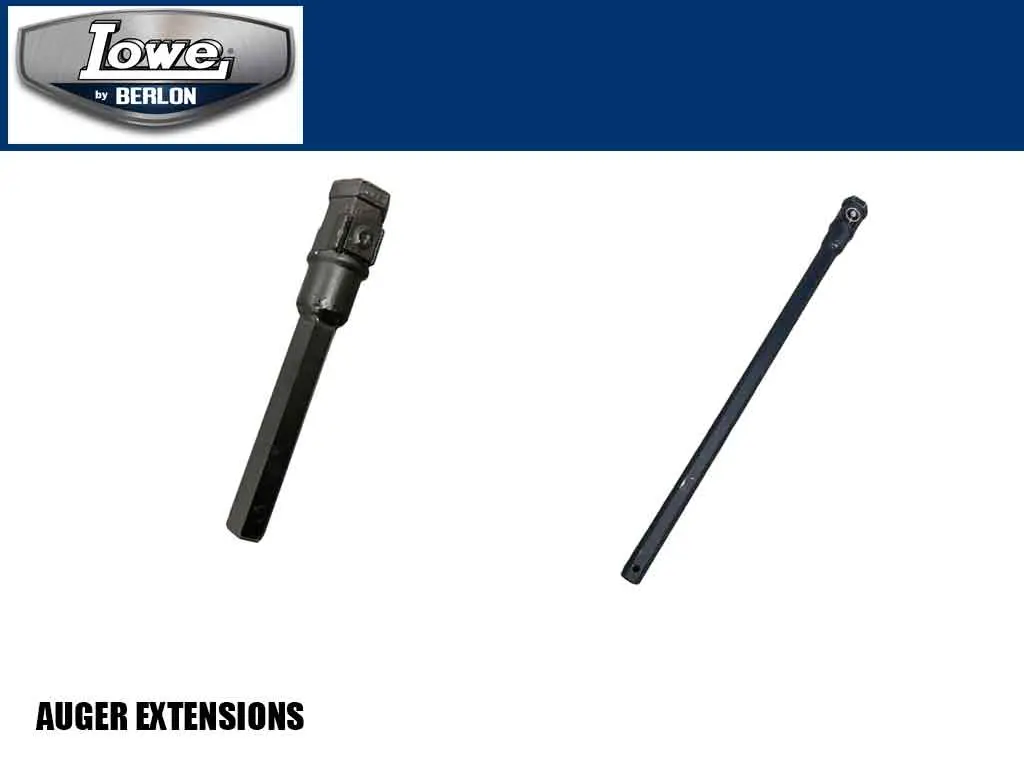 Lowe Auger Bit Extensions 1