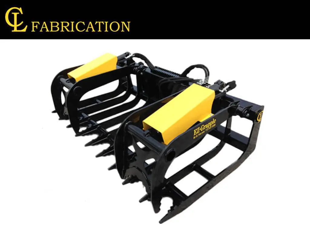 Cl Fabrication Ez Grapple For Skid Steer 1