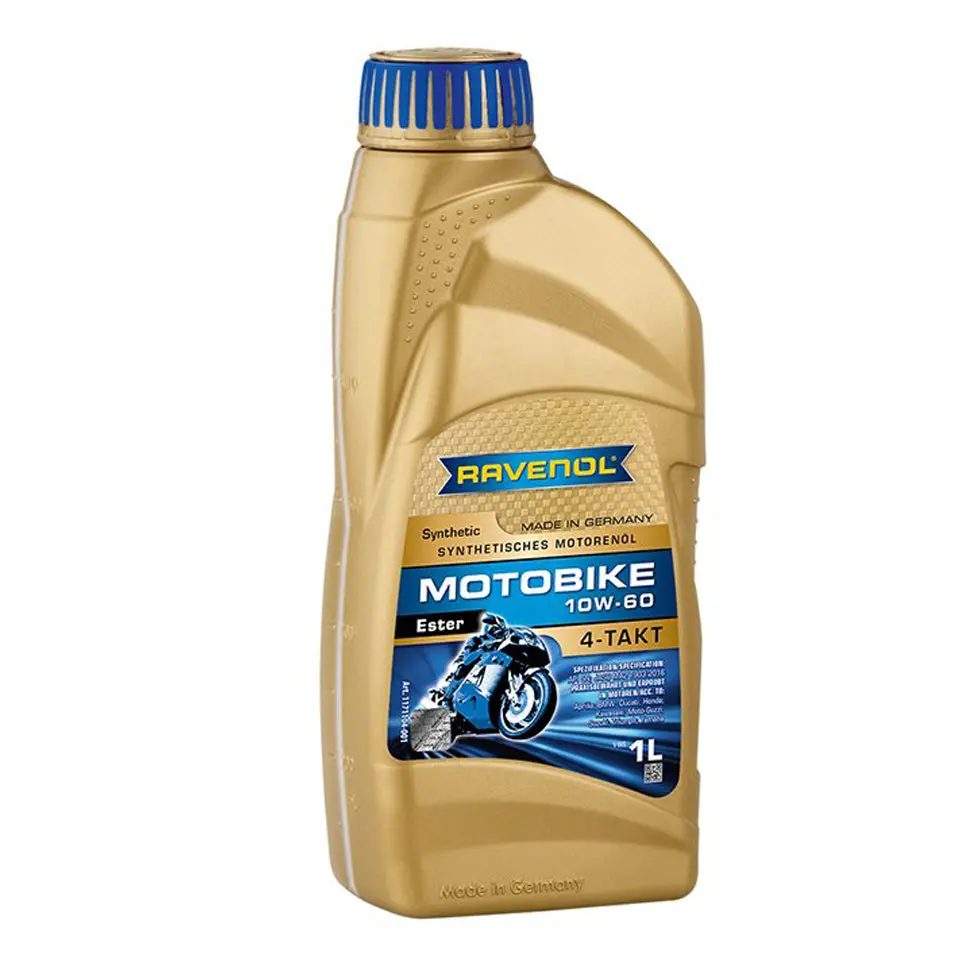 Ravenol Synthetic With Ester Motobike 4T Ester 10W60 1 Liter 1