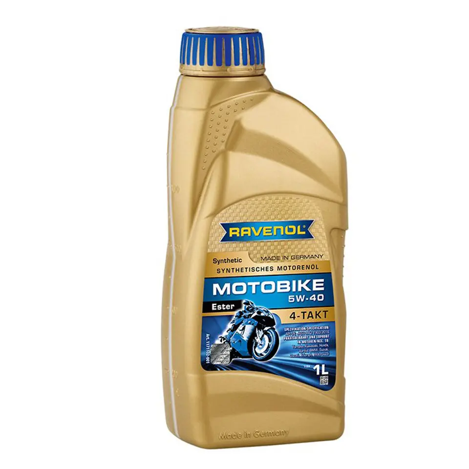 Ravenol Synthetic With Ester Motobike 4T Ester 5W40 1 Liter 1