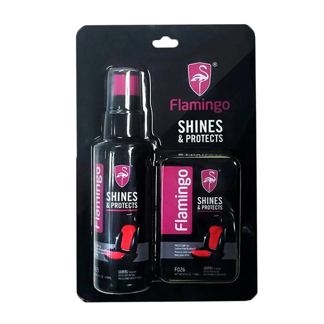 Flamingo Protectant Shines & Protects Set 118Ml 1