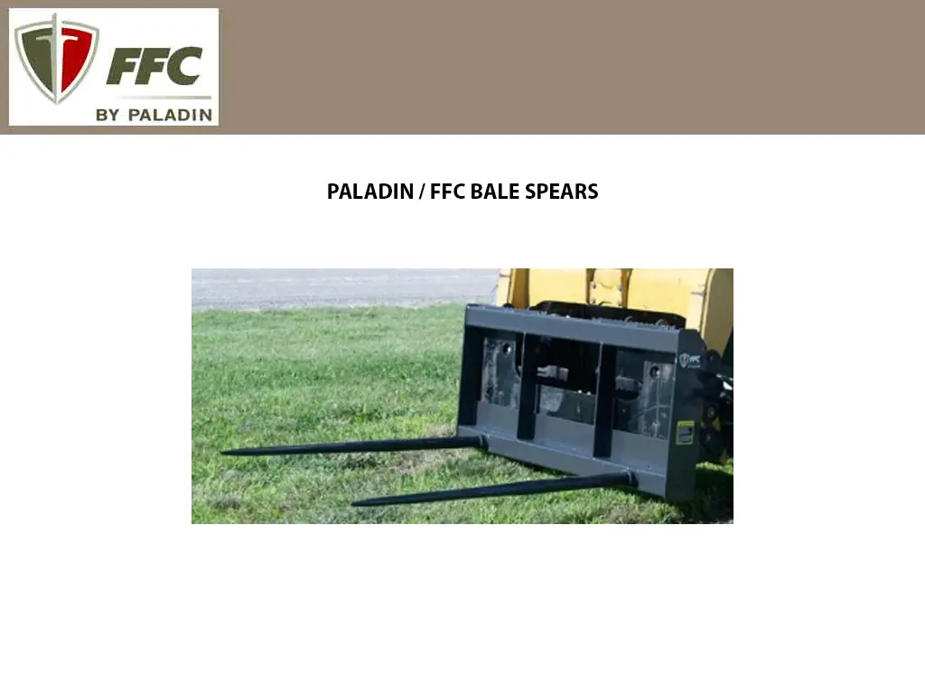 Paladin / Ffc Bale Spears 1