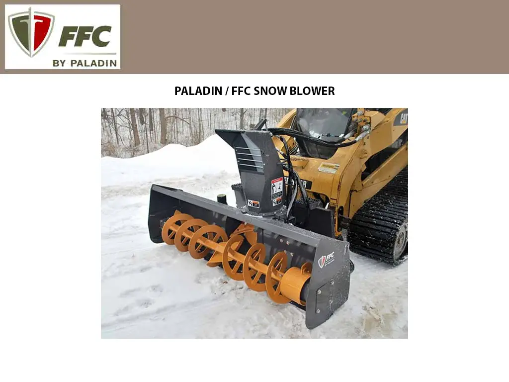 Paladin / Ffc Snow Blower, Standard Flow (Ssl)(Ctl) 1