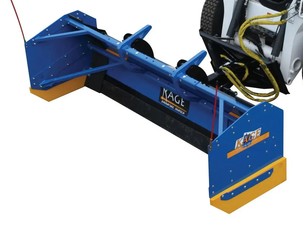 Kage Snowfire Skid Steer Snow Plow System (Ssl)(Ctl) 1