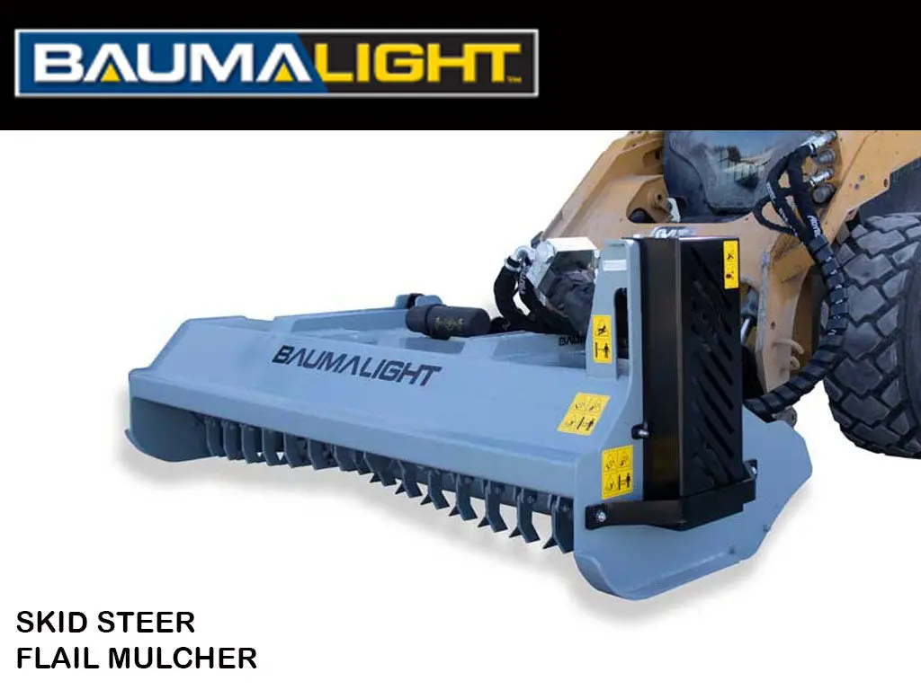 Baumalight Feb700 Flail Mower For Skid Steer 1