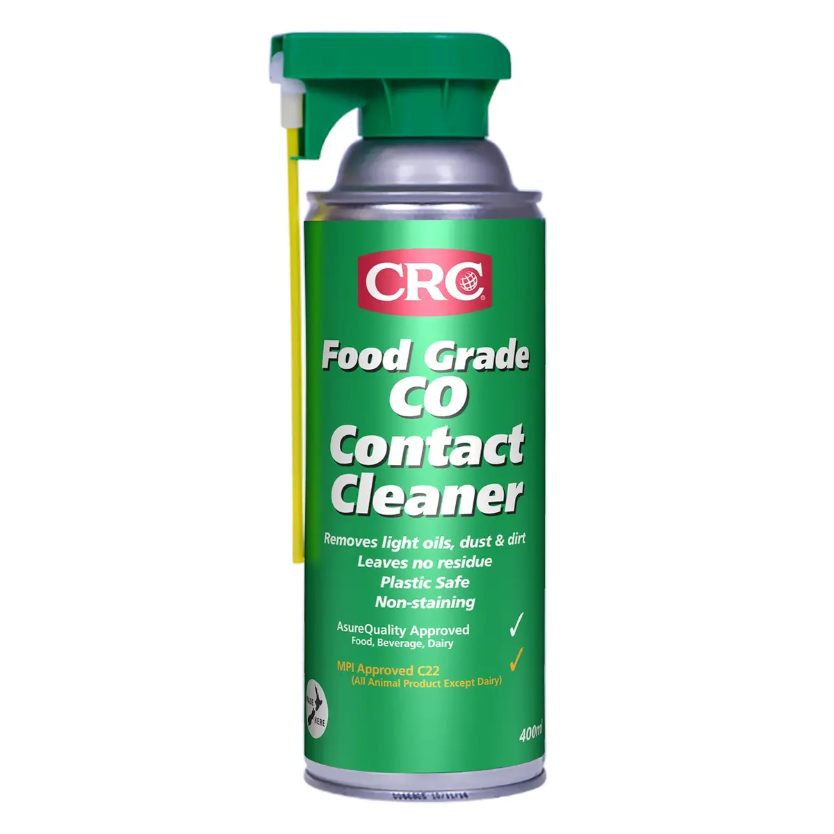 Crc Food Grade Co Contact Cleaner - Plastic-Safe 400Ml 1
