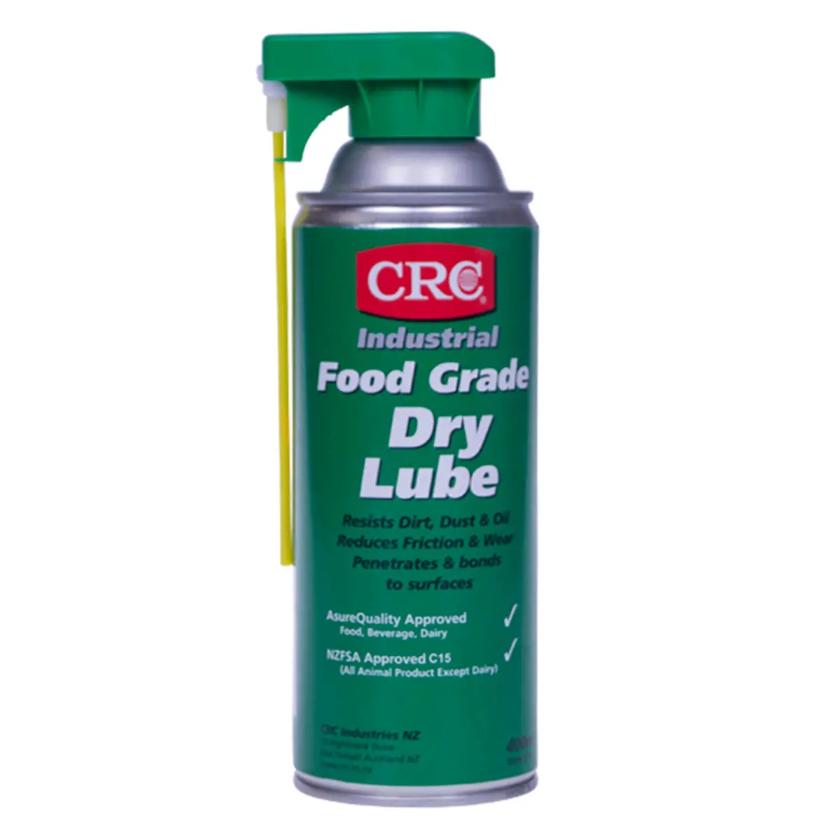 Crc Food Grade Dry Lube - Dries To A Ptfe Film 1