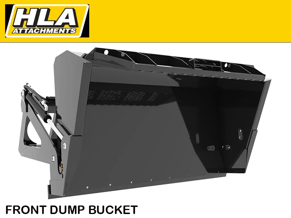 Hla High Dump Bucket For Skid Steer 1