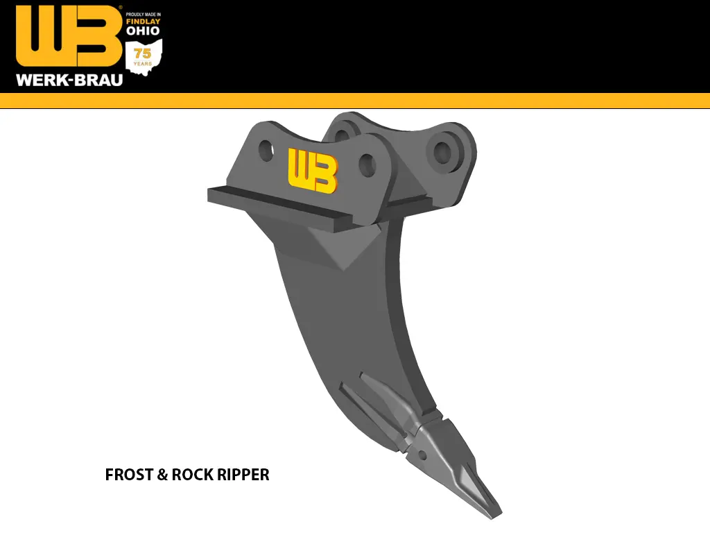 Werk-Brau Ripper Shank For Excavators 125,000 - 180,000 Lbs. Excavator (60 & 70Mt) 1