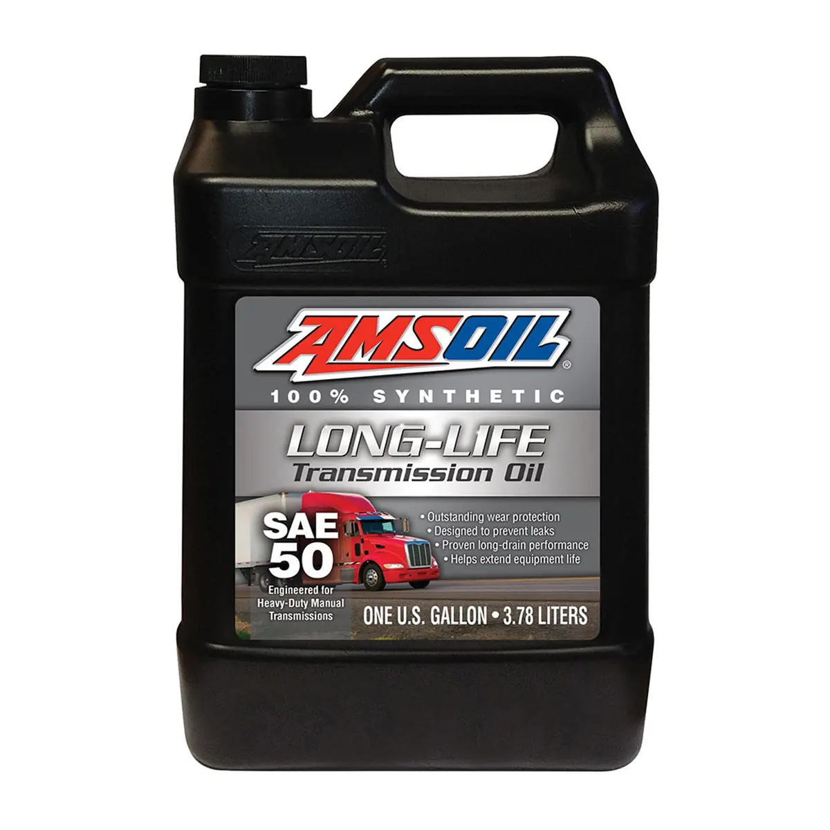 Amsoil 100% Synthetic Long-Life Transmission Oil 1 Gallon 1
