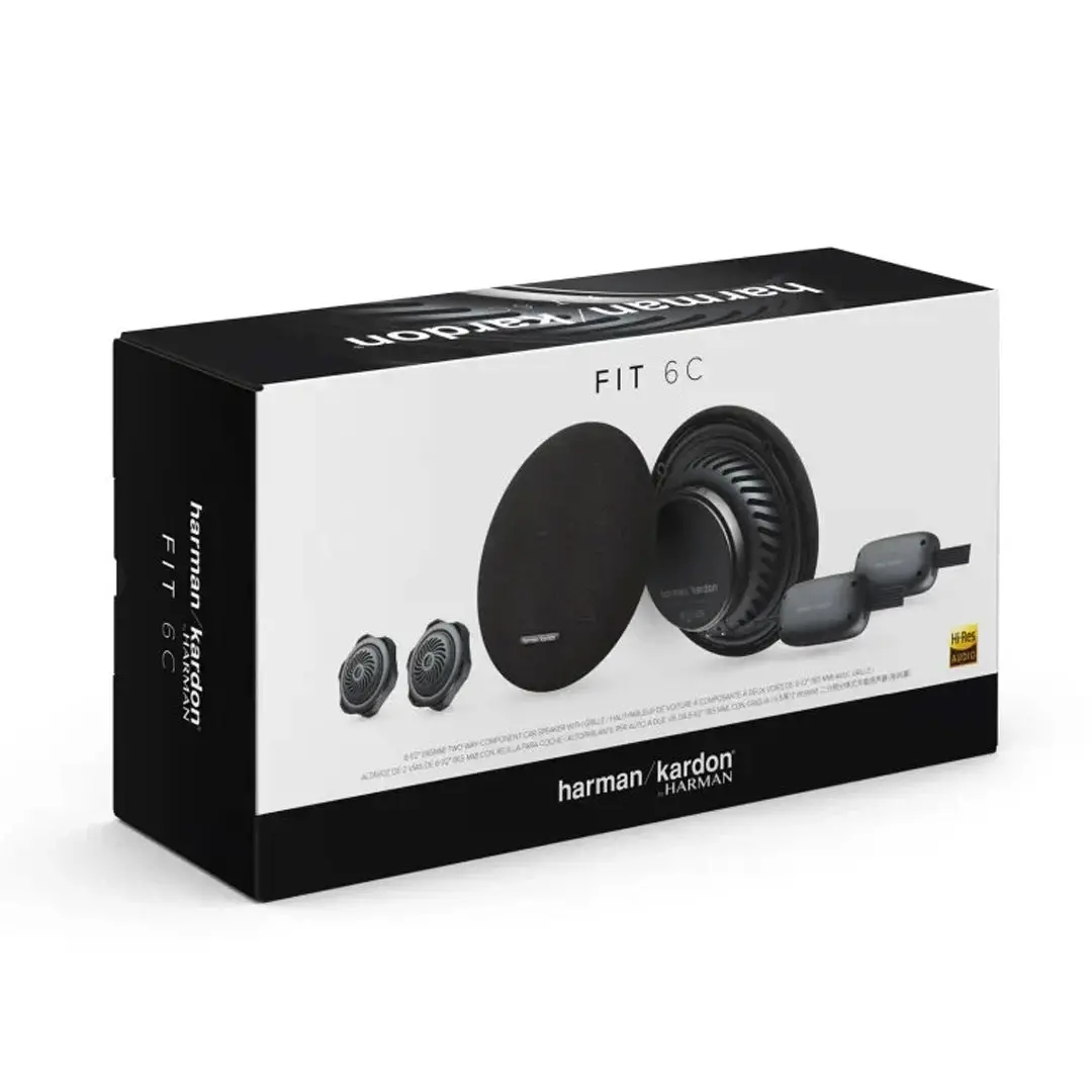 Harman Kardon Component Speaker Fit 6C 6.5" 2-Way 50W Rms 4Ω 1