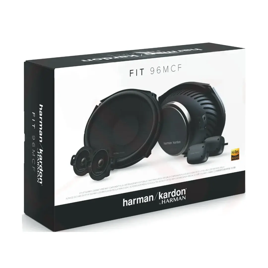Harman Kardon Component Speaker Fit 96Mcf 6X9" 3-Way 55W Rms 4Ω 1