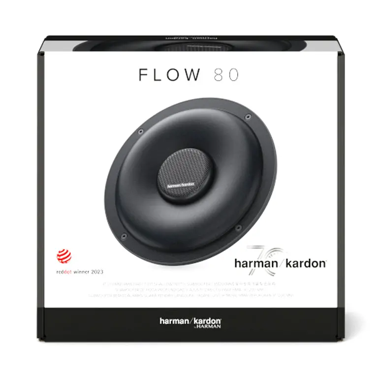 Harman Kardon Subwoofer Flow 80 8" 300W Rms 2Ω/4Ω 1