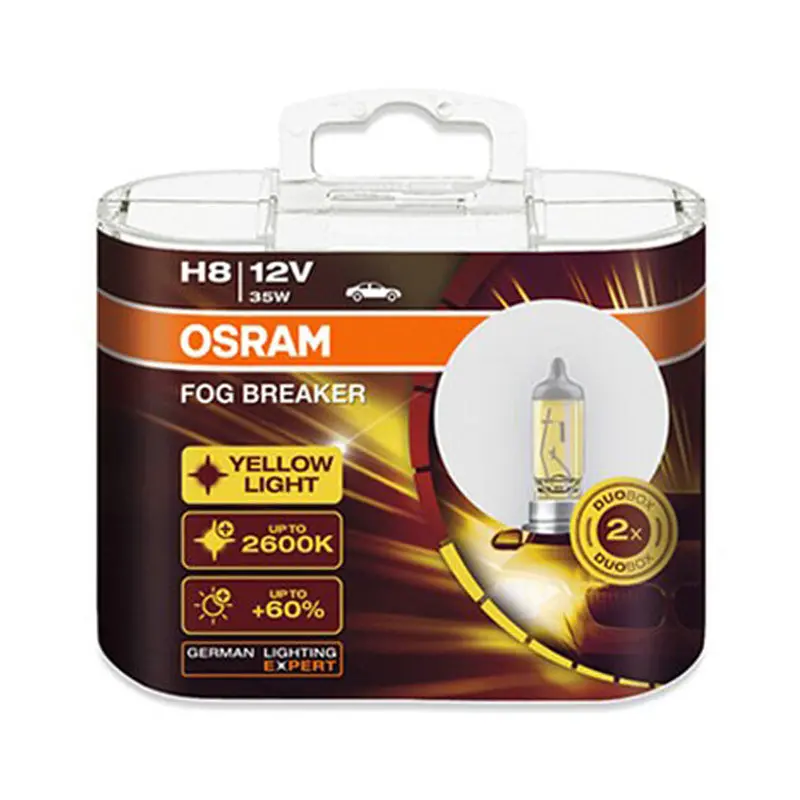 Osram Fog Breaker Yellow Light 2600K H8 35W 1