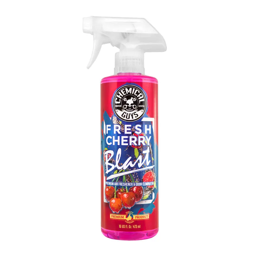 Chemical Guys Air Freshener And Odor Eliminator Fresh Cherry Blast Scent 16 Oz. 1