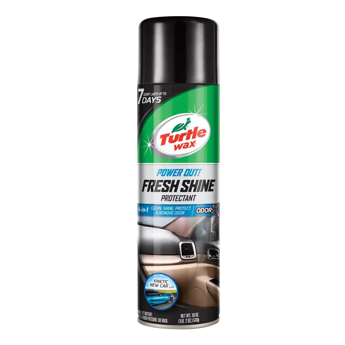 Turtle Wax Power Out Fresh Shine Kinetic New Car 16Oz. 1