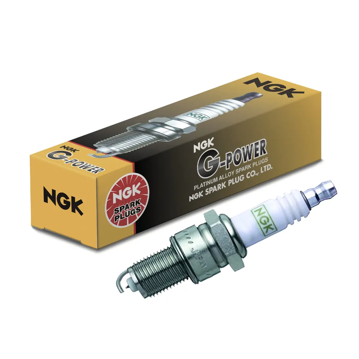 Ngk G-Power Platinum Spark Plug Lkr6agp Pack Of 4Pcs. 2