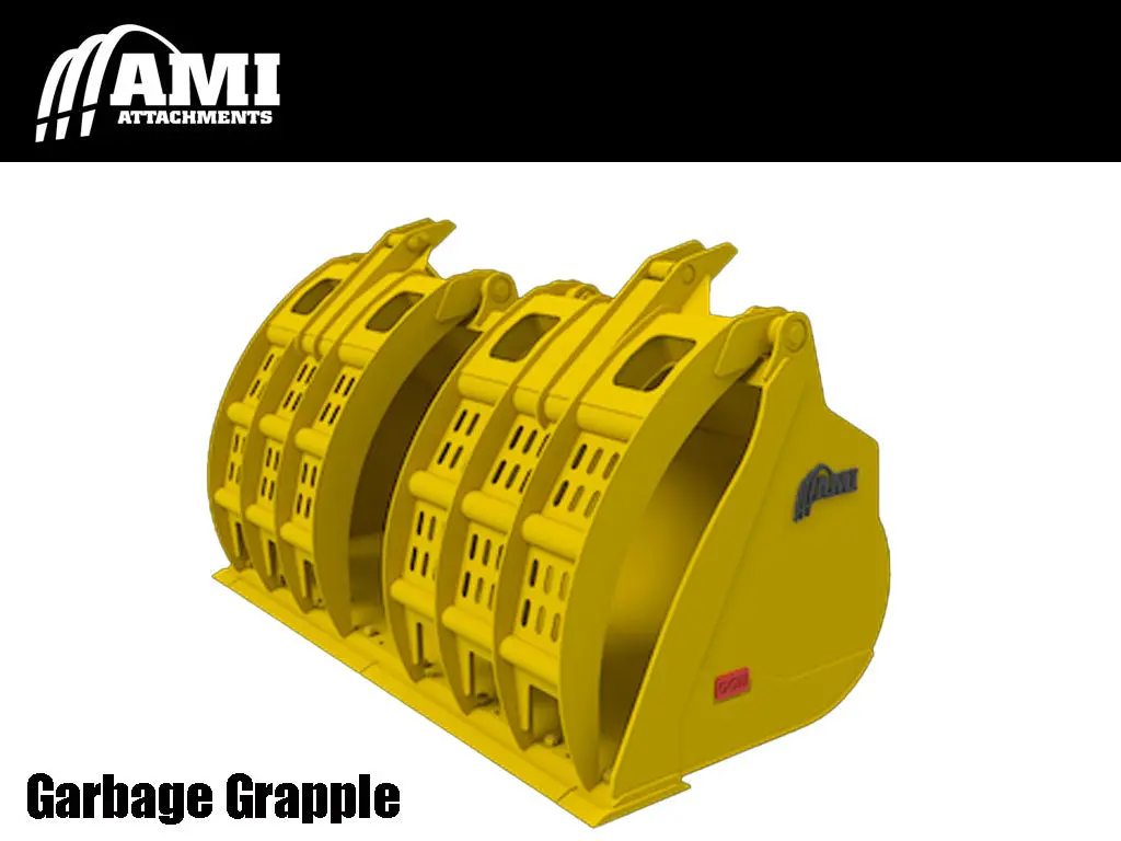 Ami Garbage Grapple Bucket For Wheel Loader 1