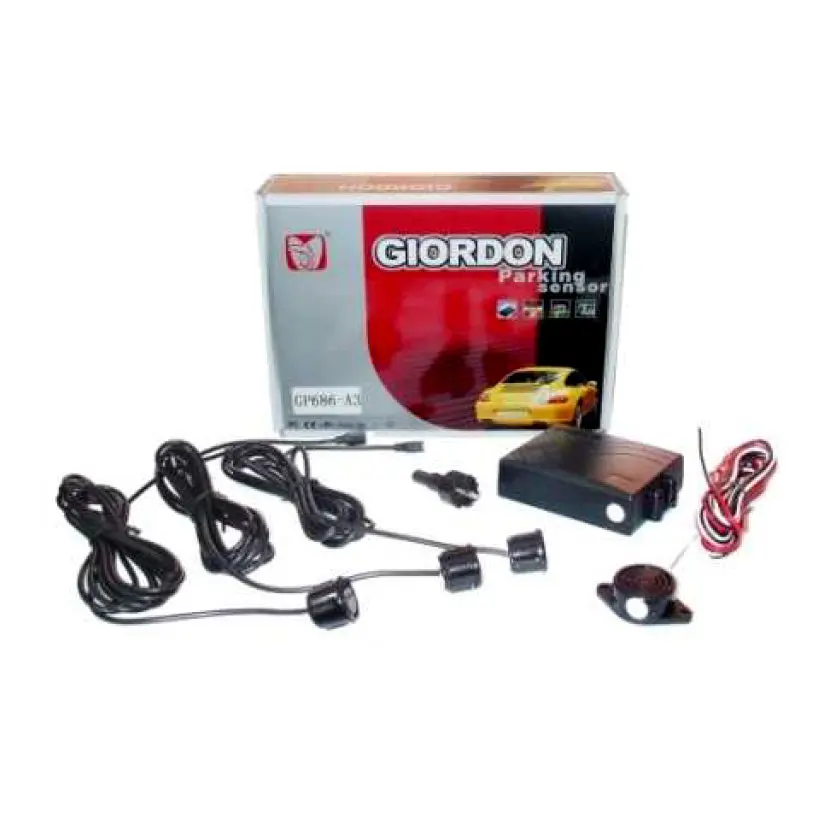 Giordon Parking Sensor Gp686-A3 3Pcs Black Sensor 1