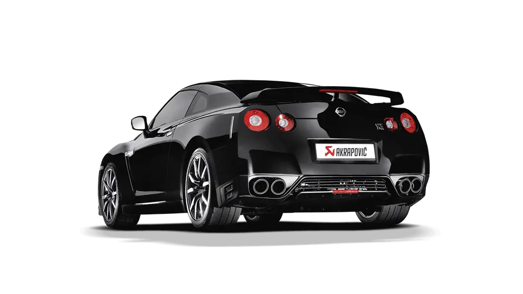 Akrapovič Slip-On Line (Titanium) For Nissan Gt-R 2008-2023 1