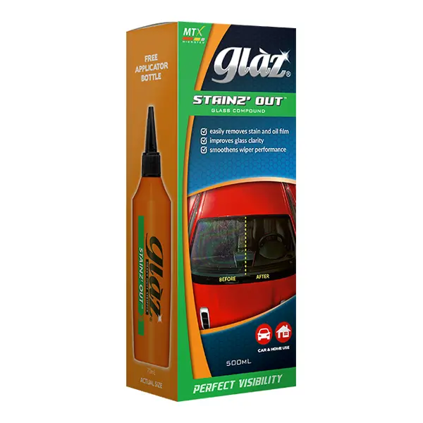 Mtx Glaz Stainz' Out For Glass & Headlamp 500 Ml 1