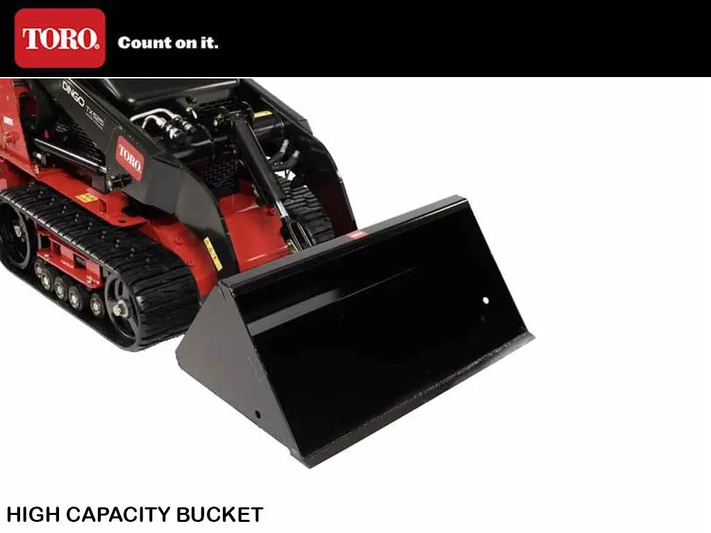 Toro Dingo Light Material Bucket For Mini Loader 1