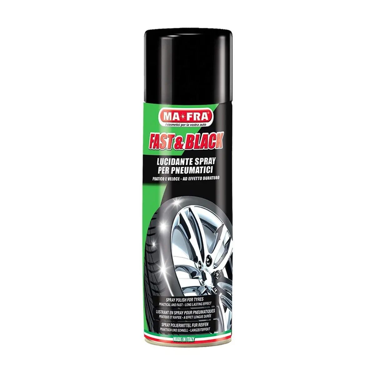 Ma-Fra Fast & Black Polish For Tires 500Ml 1