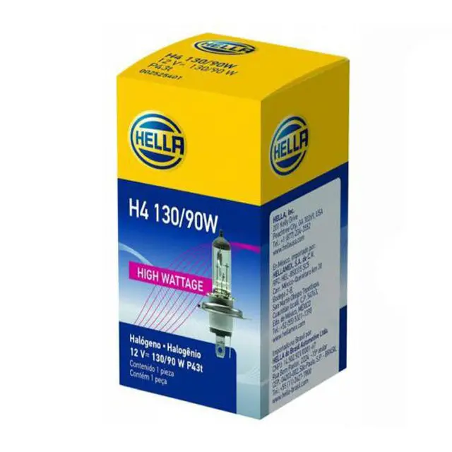 Hella Standard Halogen Bulb H4 130/90W 24V 1
