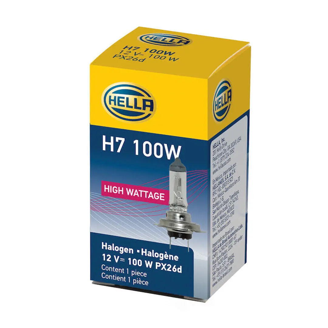Hella Standard Halogen Bulb H7 100W 12V 1