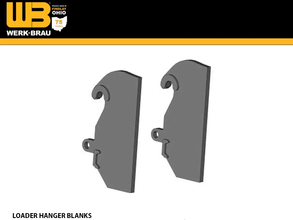 Werk-Brau Loader Hanger Blanks 1