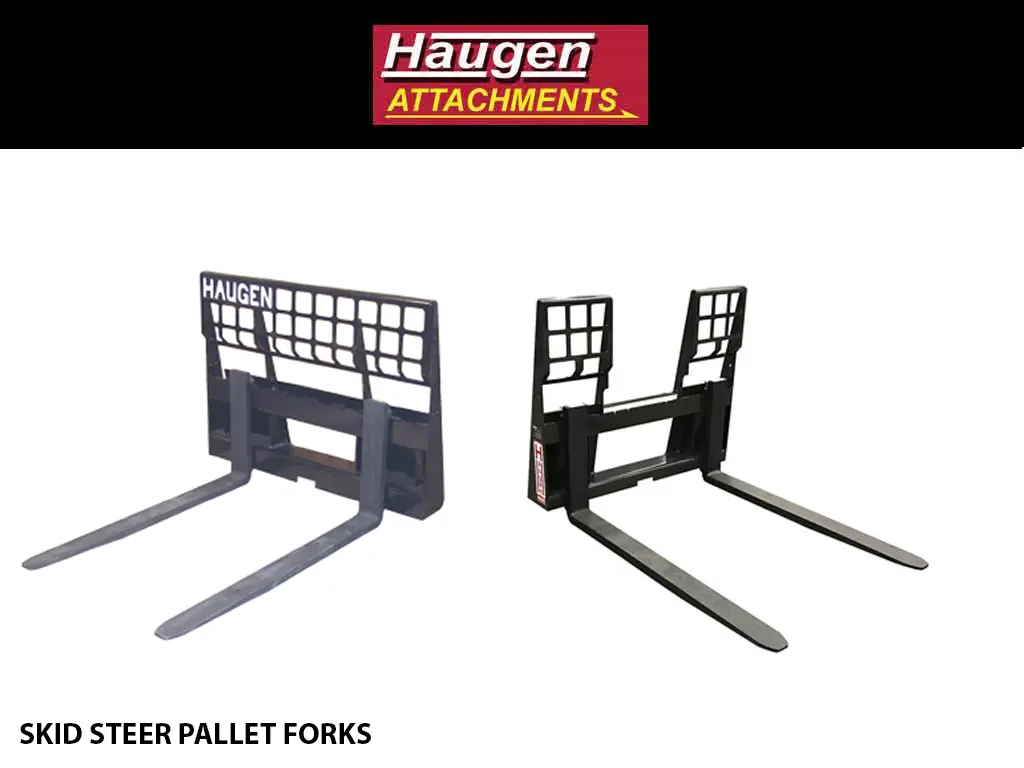 Haugen Pallet Forks For Skid-Steer 1